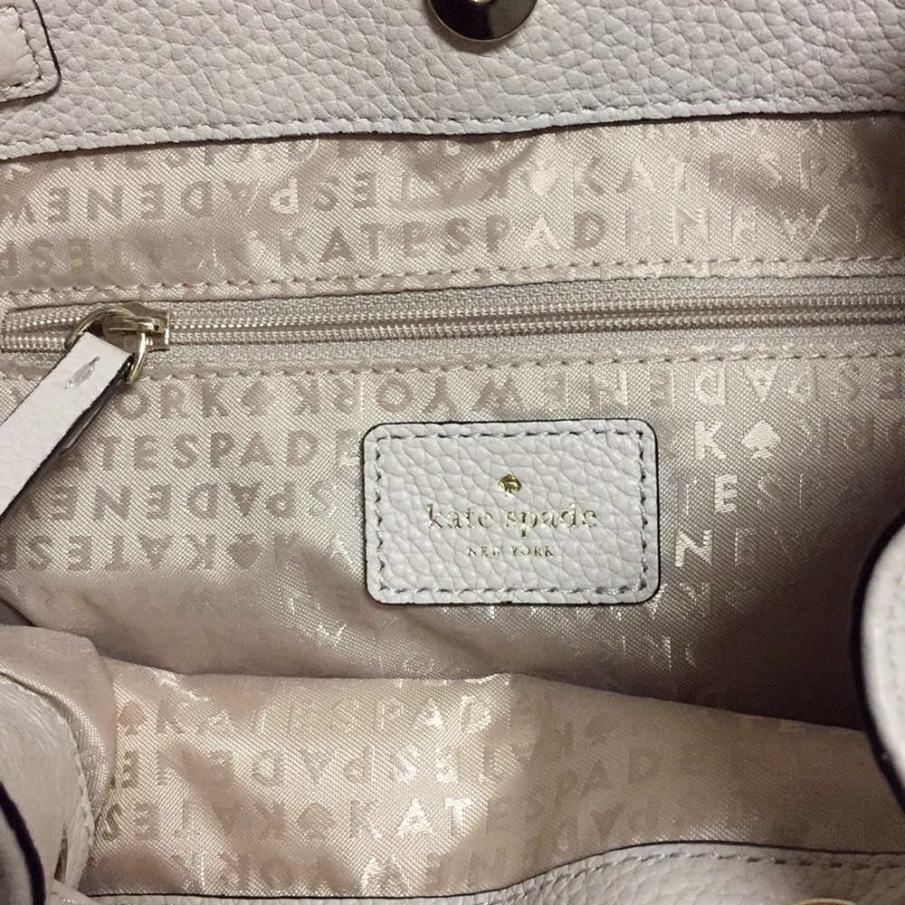 NWT Kate Spade Small Breezy Backpack - beige - Picture 6 of 7